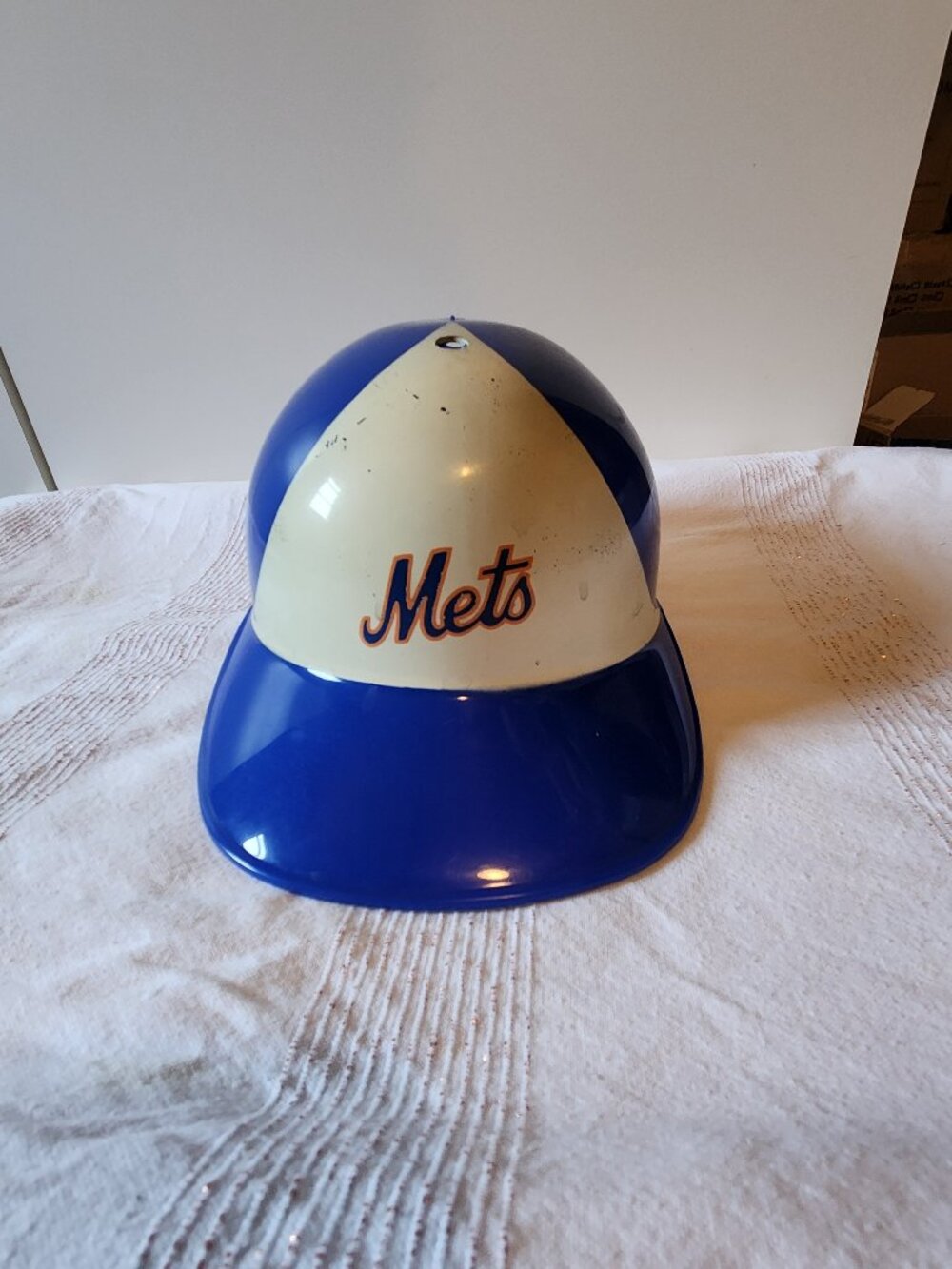 New York Mets Souvenir Vintage Batting Helmet Manufacturers Hanover